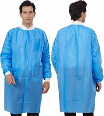 Disposable Coat view two