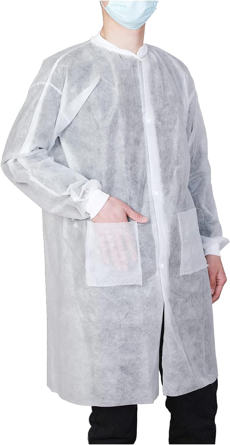Disposable Laboratory Coat view one