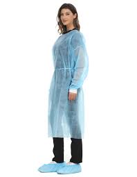 Disposable Lab Gown view two